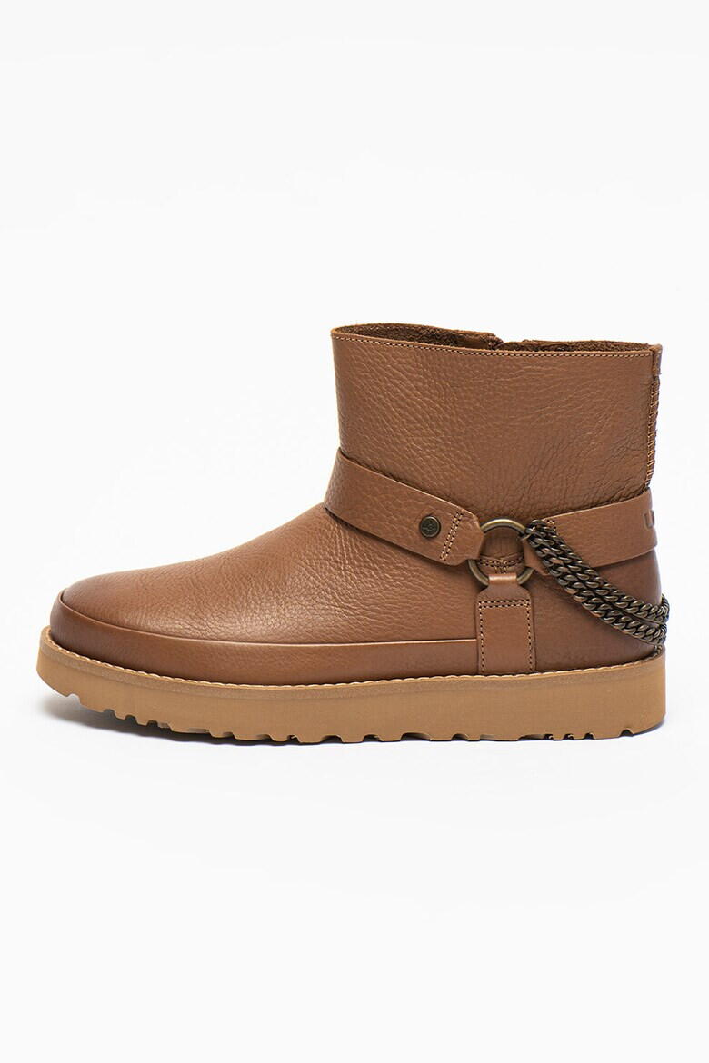UGG Кожени боти Deconstructed Mini Chains - Pepit.bg