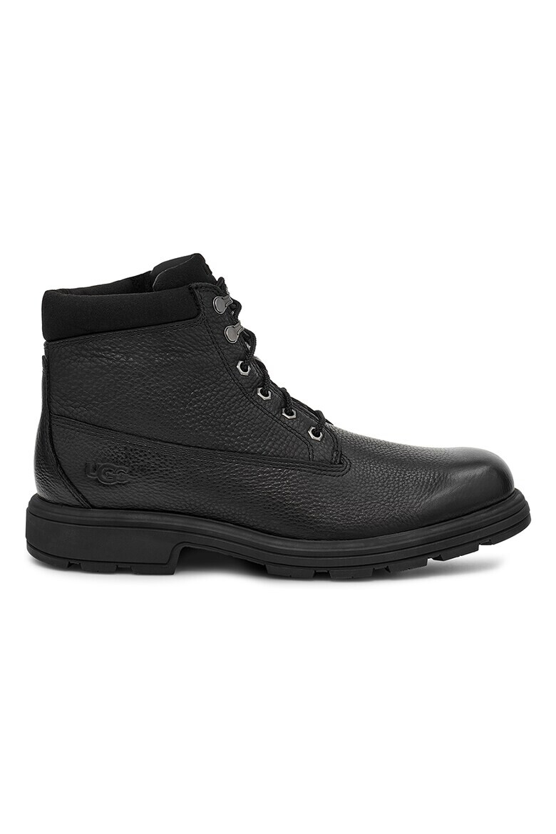 UGG Кожени боти с връзки и цип - Pepit.bg