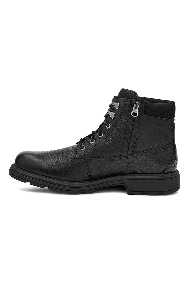 UGG Кожени боти с връзки и цип - Pepit.bg