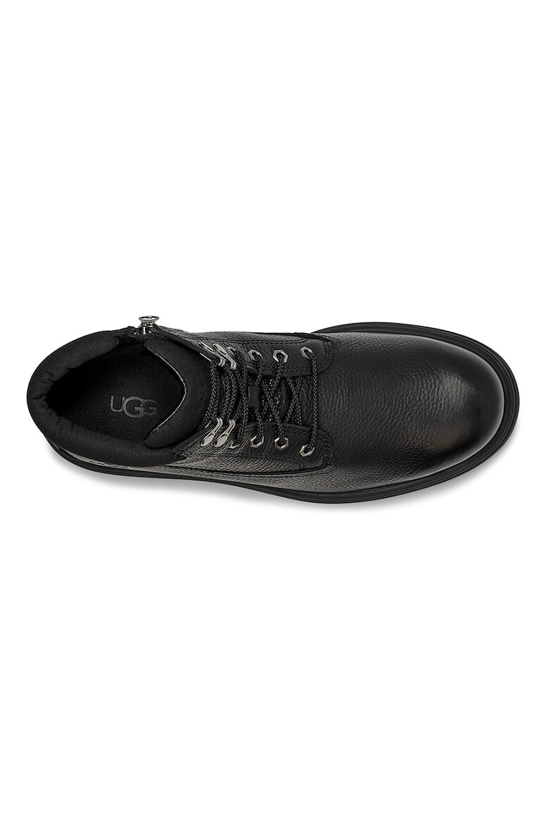 UGG Кожени боти с връзки и цип - Pepit.bg