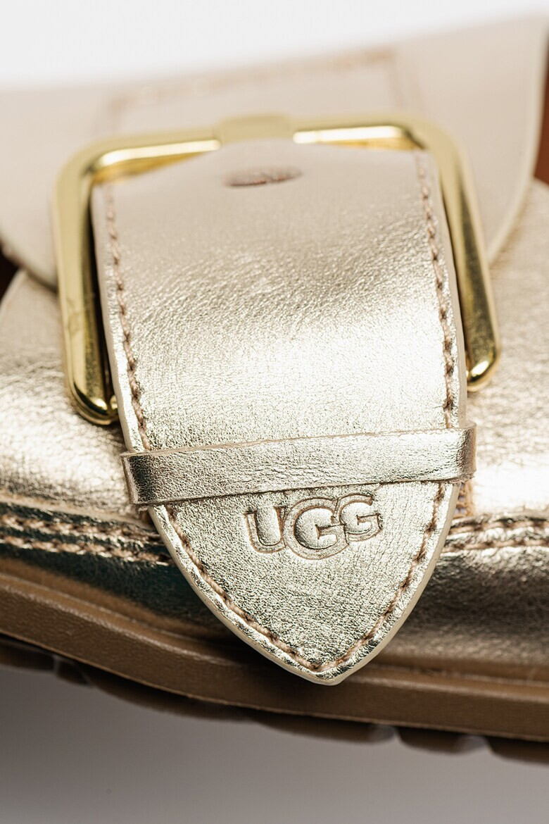 UGG Кожени чехли Solivan с токи - Pepit.bg