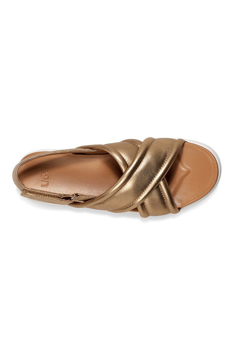 UGG Кожени сандали Zayne с велкро - Pepit.bg