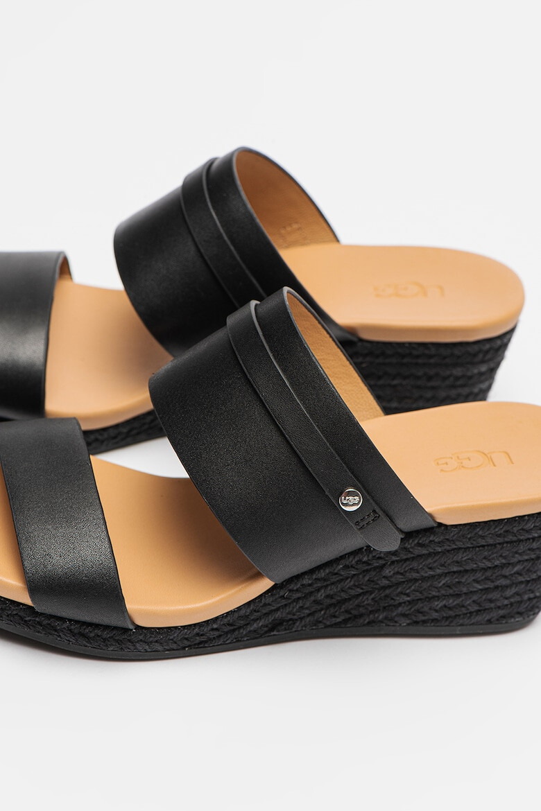 UGG Кожени скосени чехли Ebelle - Pepit.bg