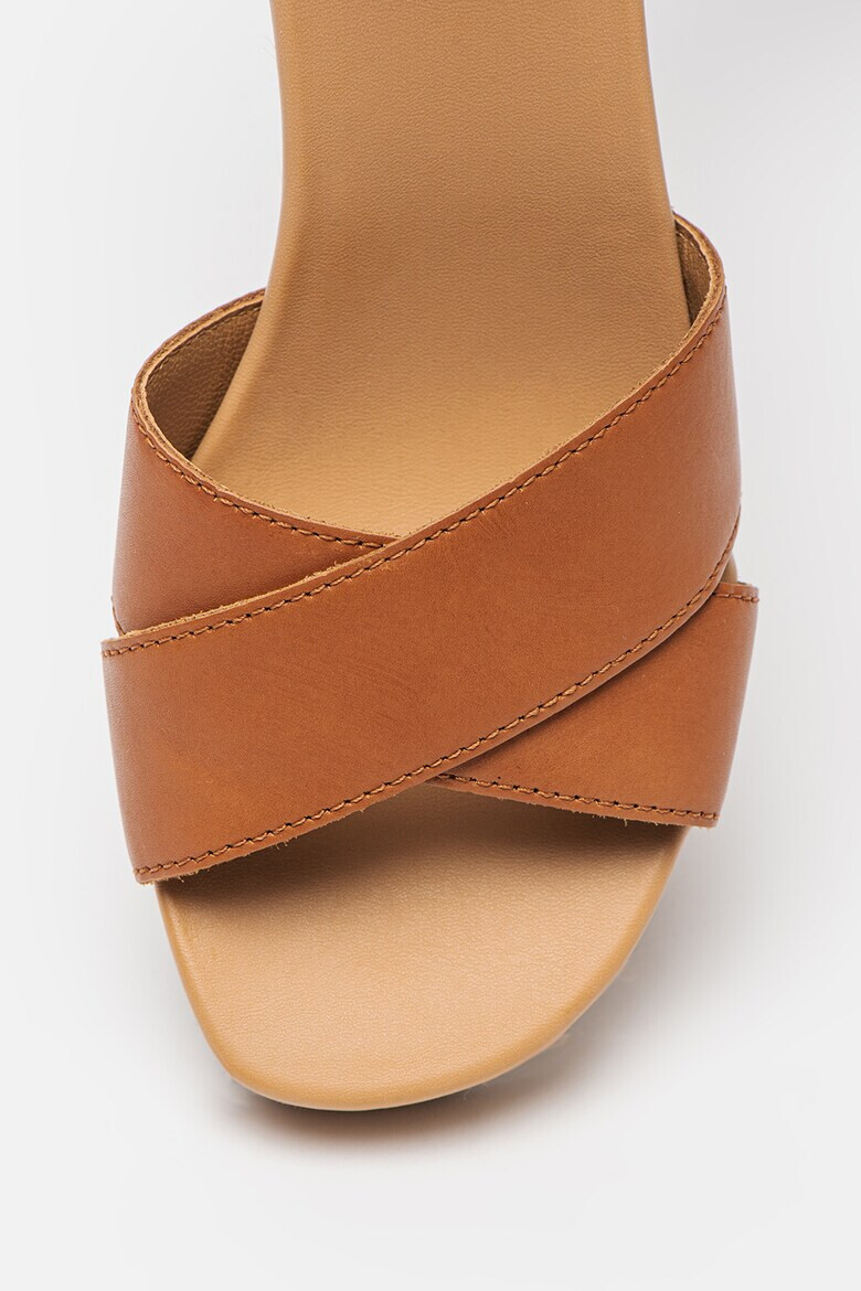 UGG Кожени скосени сандали Eugenia - Pepit.bg
