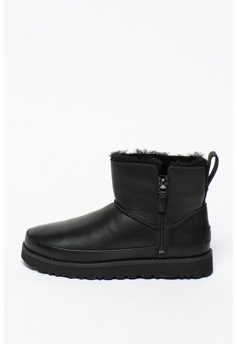 UGG Кожени боти Classic Zip Mini - Pepit.bg