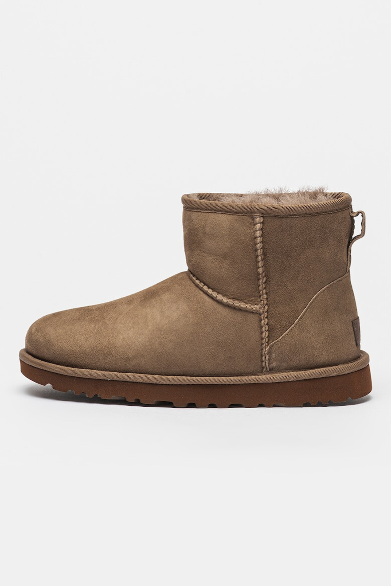 UGG Непромокаеми велурени боти Classic Mini II - Pepit.bg