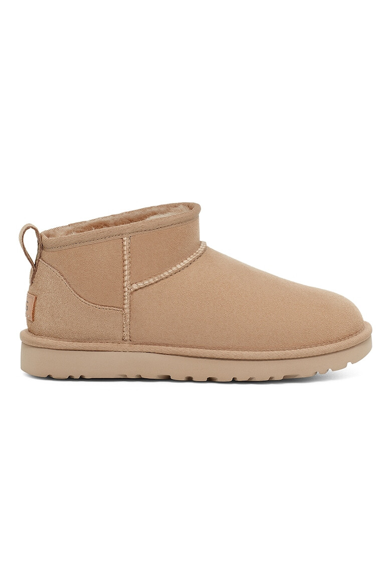 UGG Непромокаеми велурени боти Classic Ultra Mini - Pepit.bg