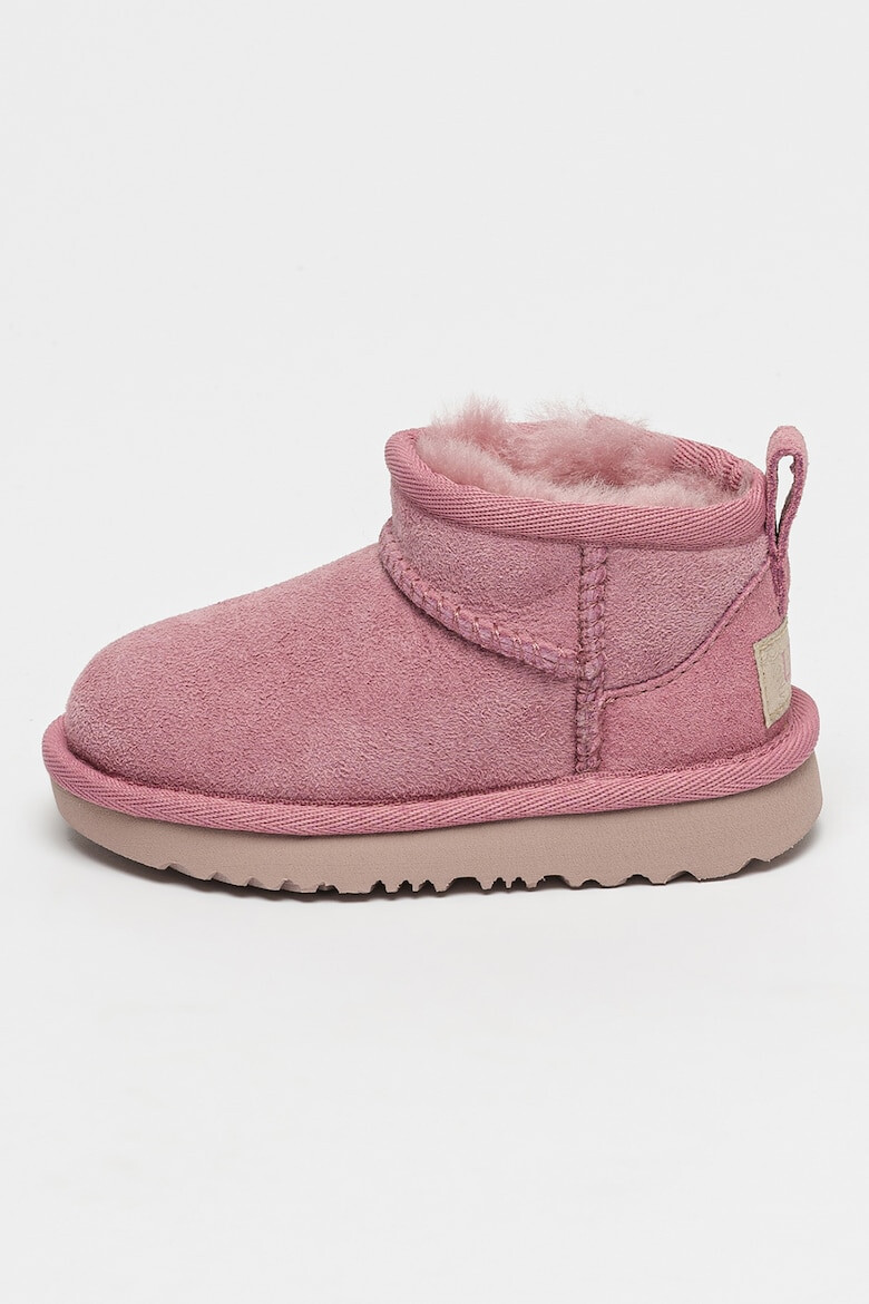 UGG Непромокаеми велурени боти Classic Ultra Mini - Pepit.bg