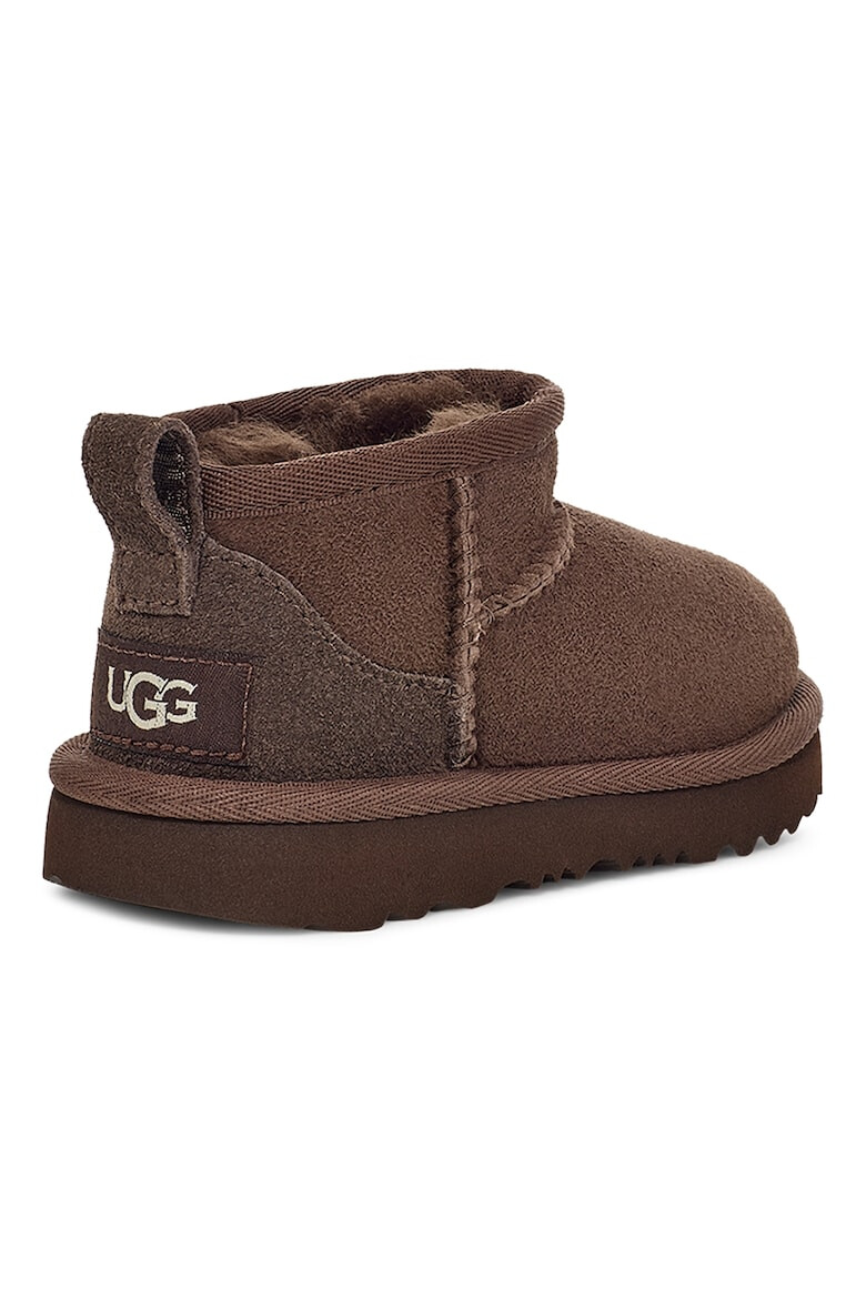 UGG Непромокаеми велурени боти Classic Ultra Mini - Pepit.bg