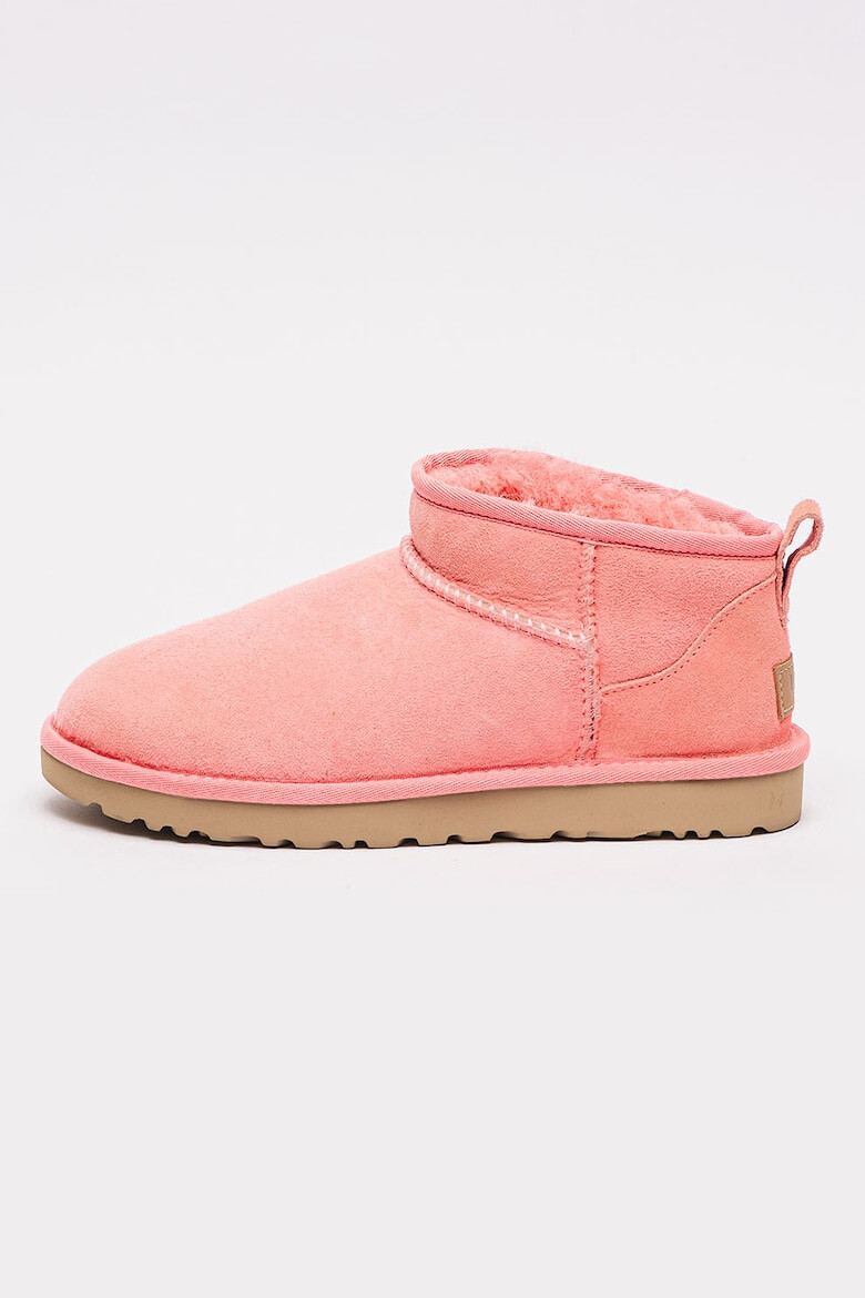 UGG Непромокаеми велурени боти Classic Ultra Mini - Pepit.bg