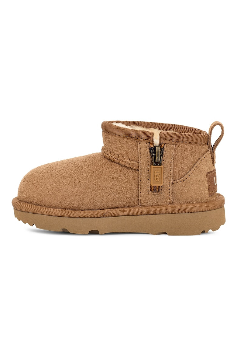 UGG Непромокаеми велурени боти Classic Ultra Mini - Pepit.bg