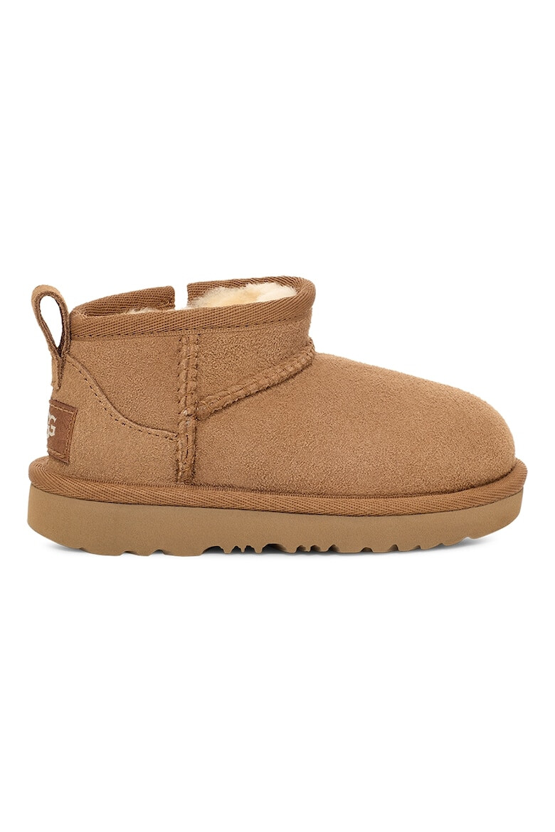 UGG Непромокаеми велурени боти Classic Ultra Mini - Pepit.bg