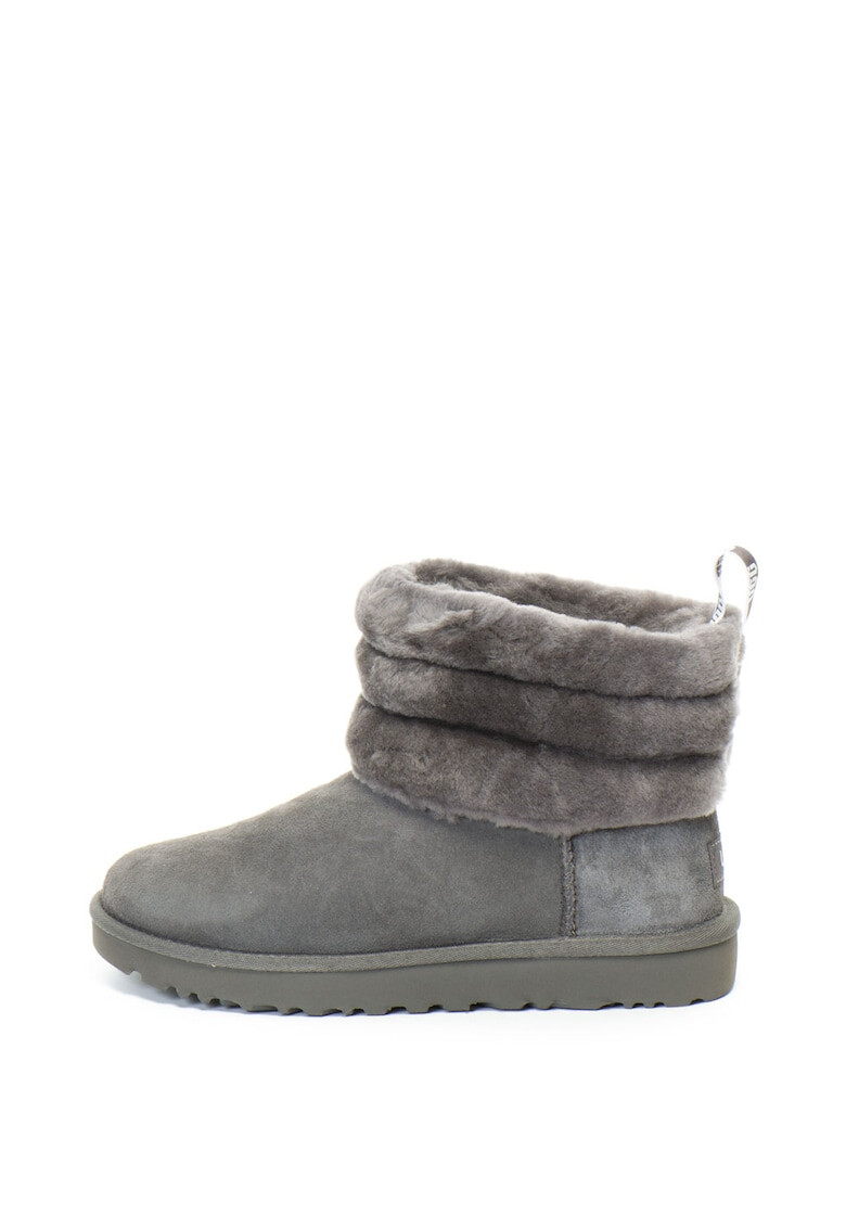 UGG Непромокаеми велурени боти Fluff Mini - Pepit.bg