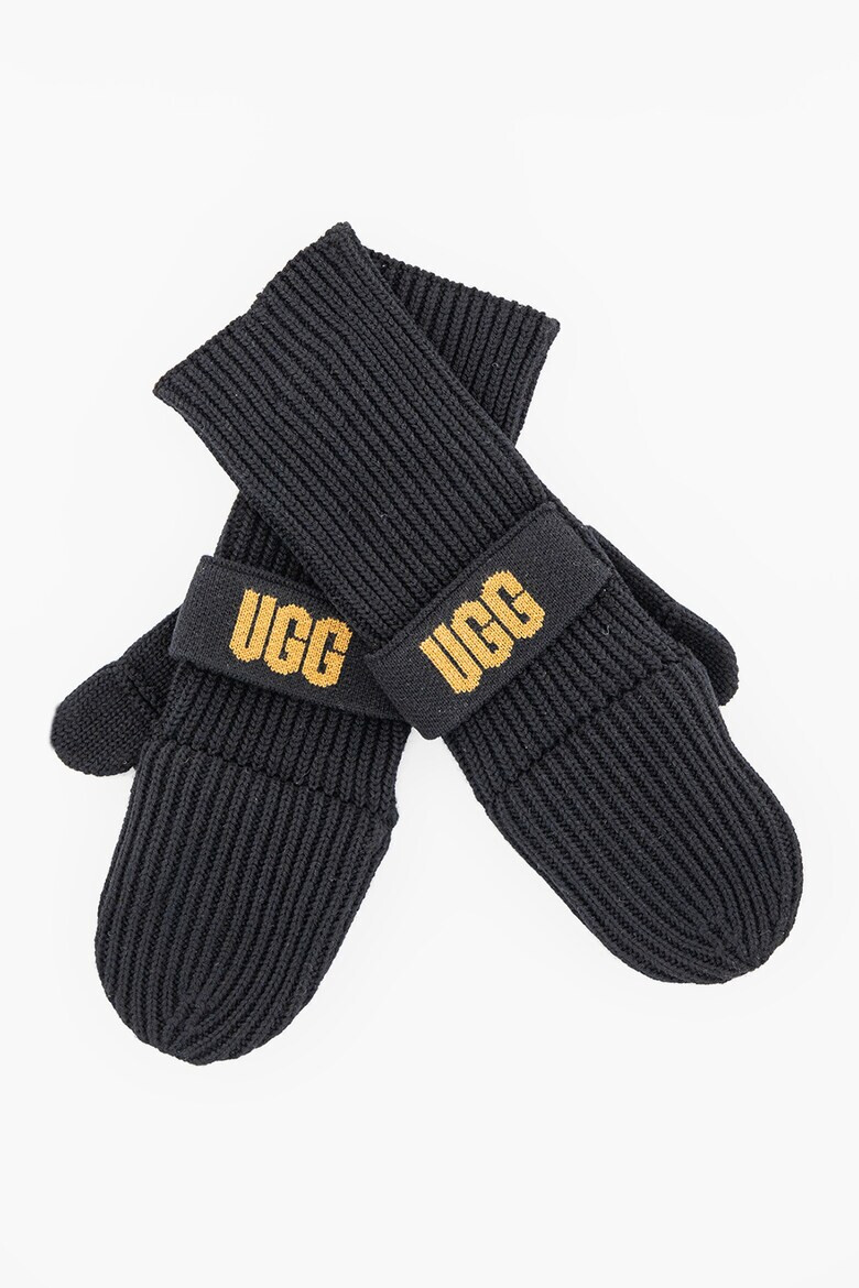 UGG Ръкавици с вълна и лого - Pepit.bg