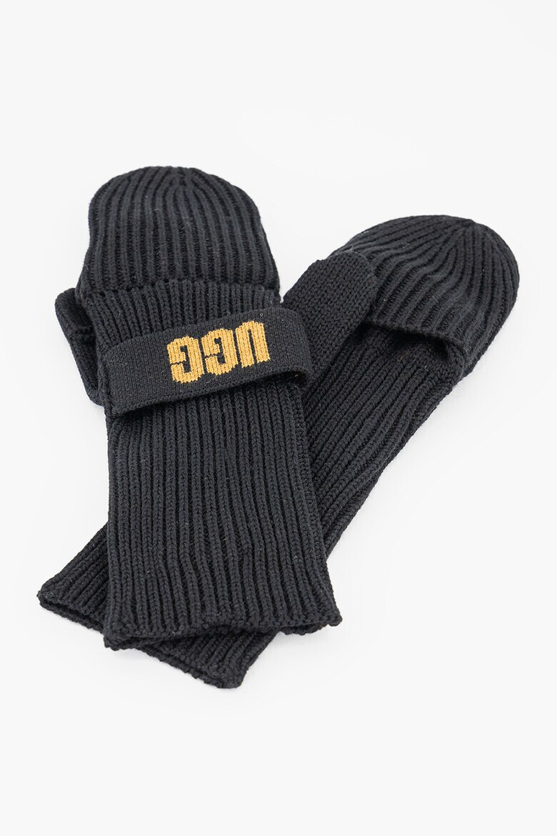 UGG Ръкавици с вълна и лого - Pepit.bg