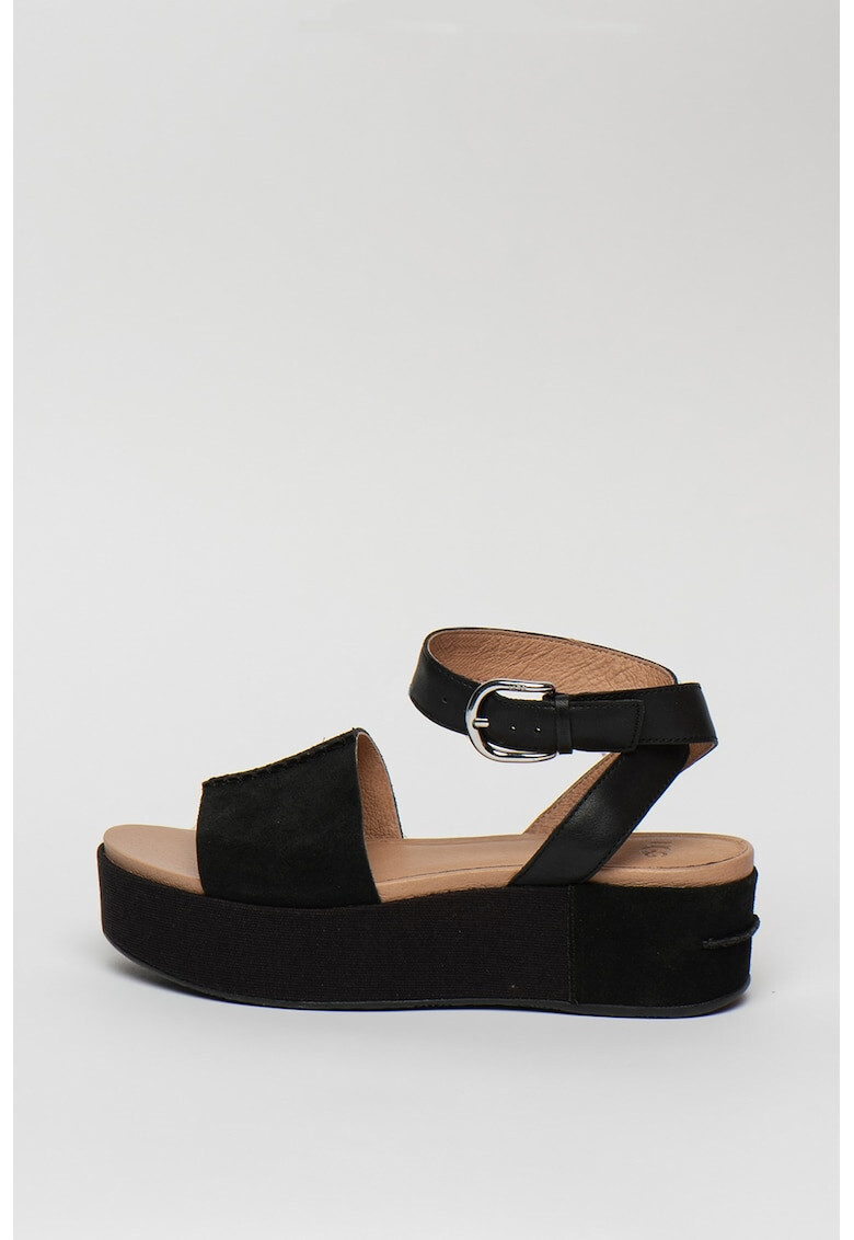 UGG Сандали Chapala от велур и кожа - Pepit.bg