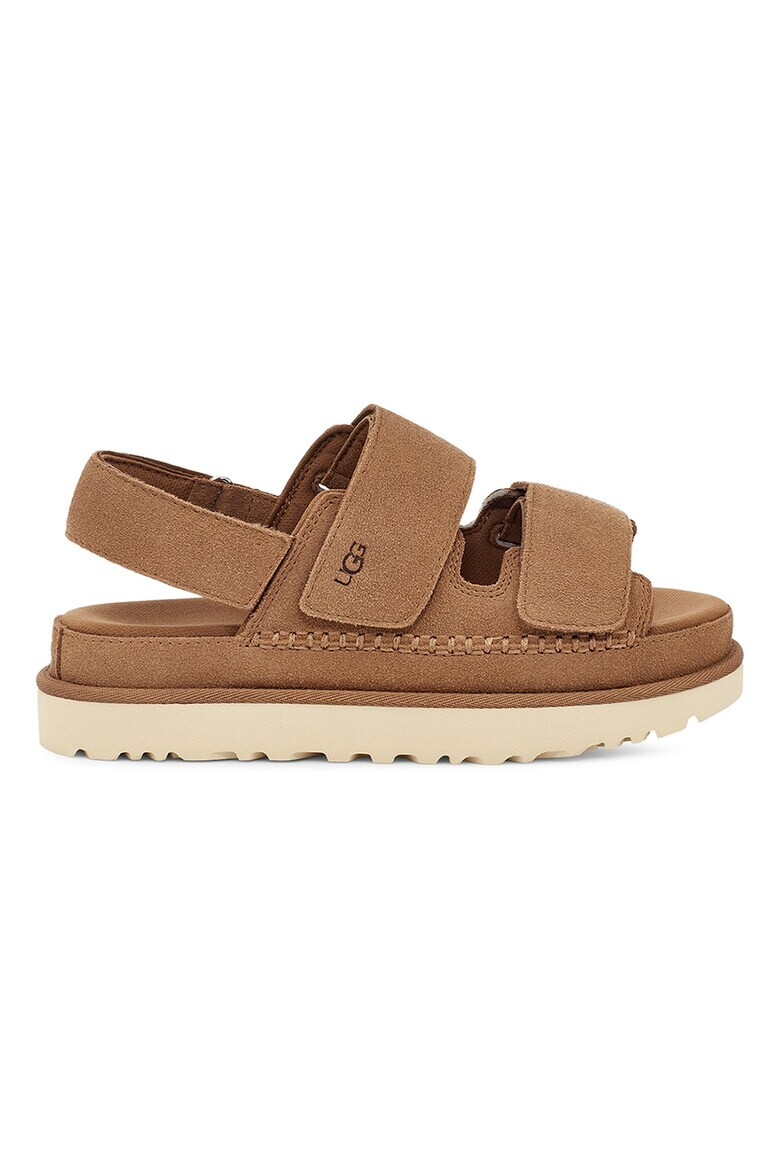 UGG Сандали с отворена пета и равна платформа - Pepit.bg