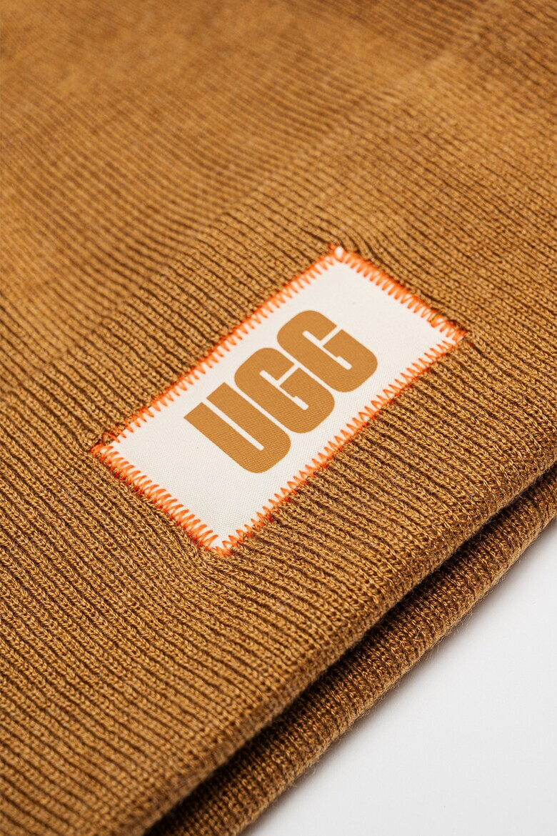 UGG Шапка с вълна с пришито лого - Pepit.bg