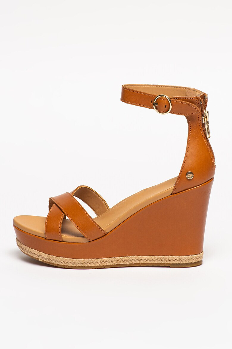 UGG Скосени кожени сандали Ezrah - Pepit.bg