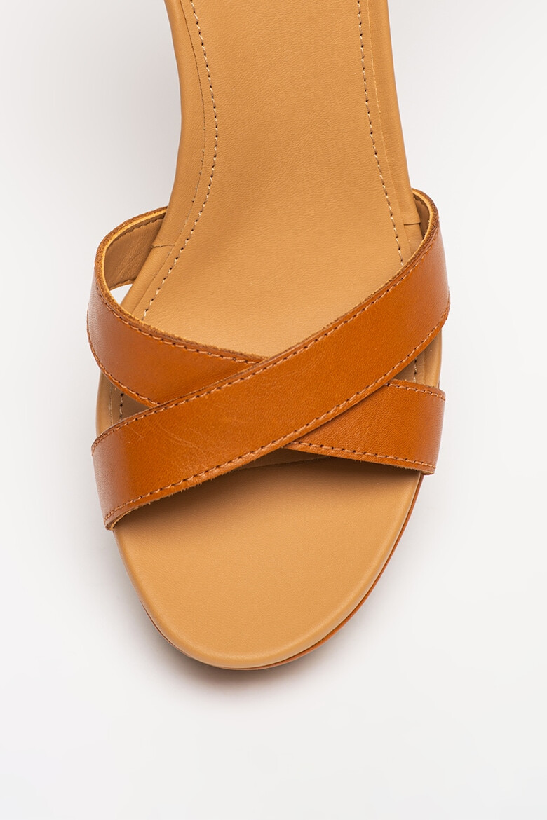 UGG Скосени кожени сандали Ezrah - Pepit.bg