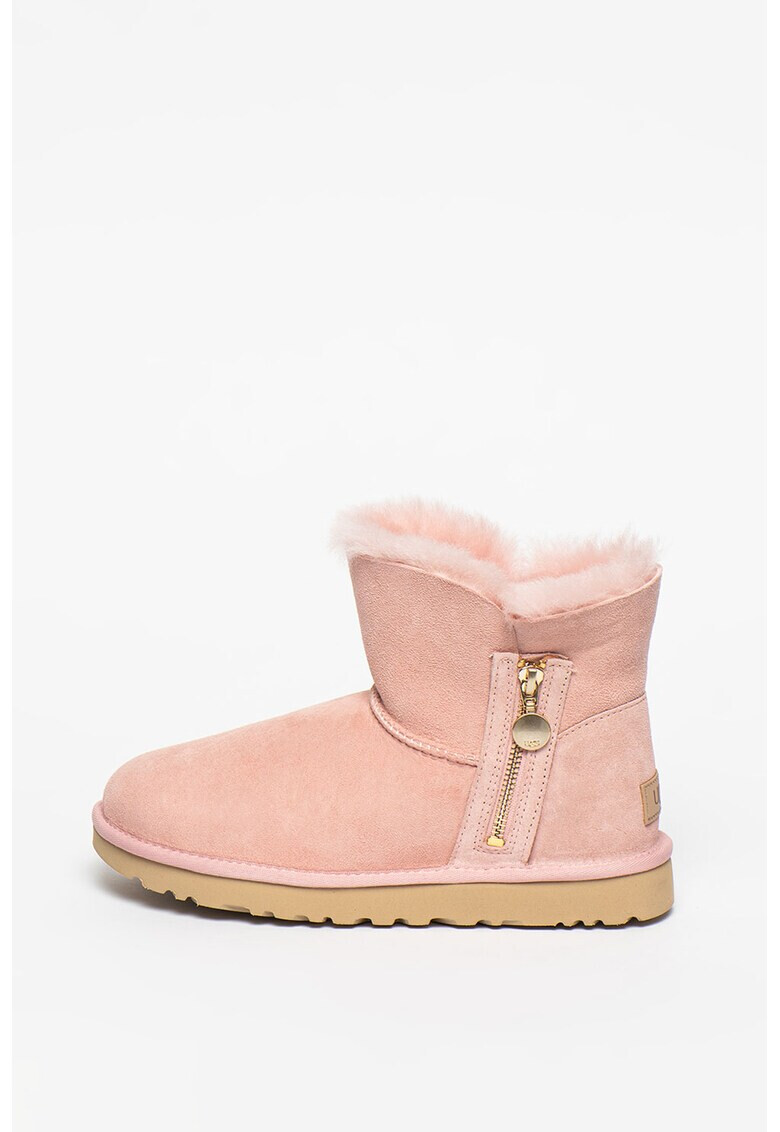 UGG Велурени боти Bailey без закопчаване - Pepit.bg