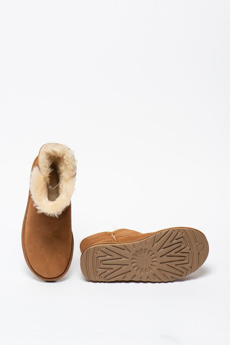 UGG Велурени боти Bailey с декоративен цип - Pepit.bg