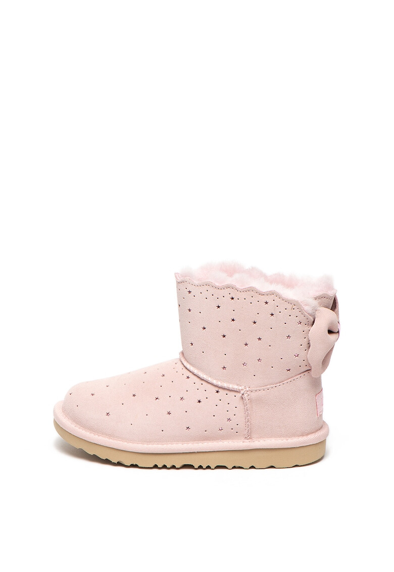 UGG Велурени боти Bailey с панделка - Pepit.bg