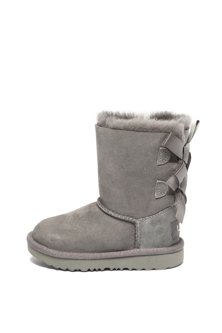 UGG Велурени боти Bailey с панделки - Pepit.bg