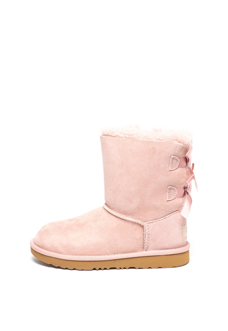 UGG Велурени боти Bailey с панделки - Pepit.bg