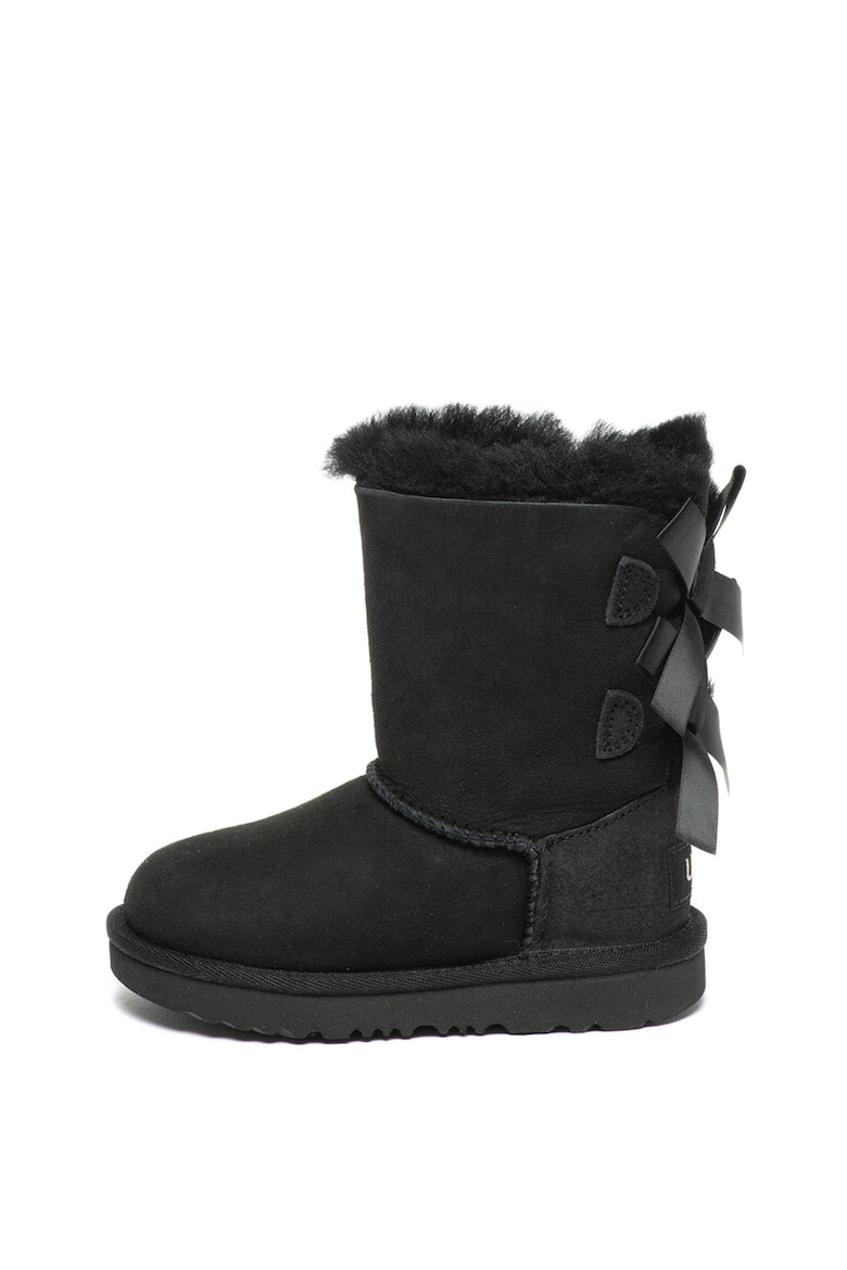 UGG Велурени боти Bailey с панделки - Pepit.bg