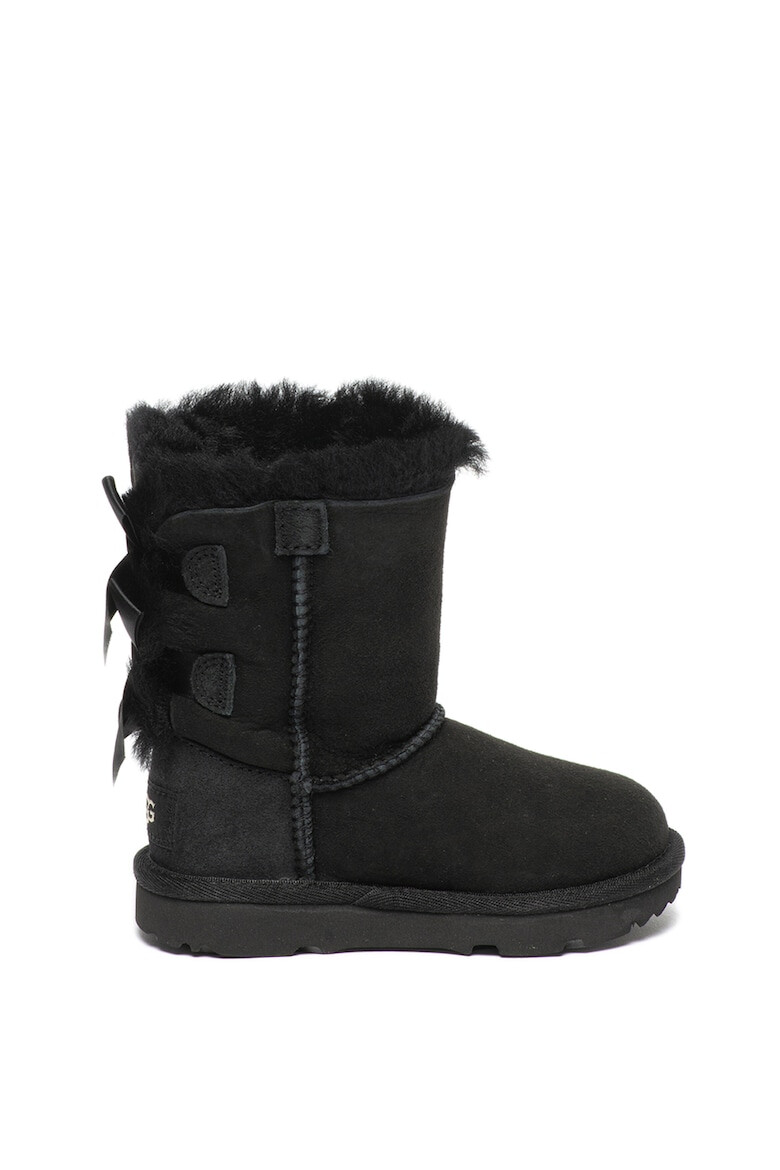 UGG Велурени боти Bailey с панделки - Pepit.bg