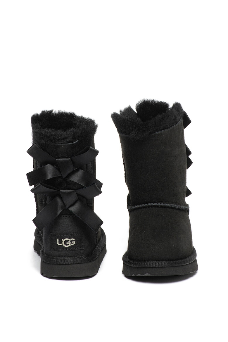 UGG Велурени боти Bailey с панделки - Pepit.bg
