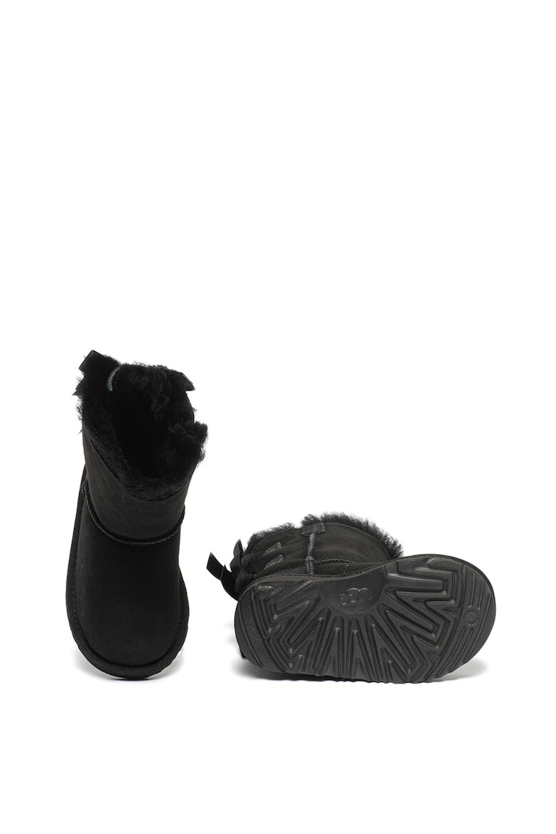 UGG Велурени боти Bailey с панделки - Pepit.bg