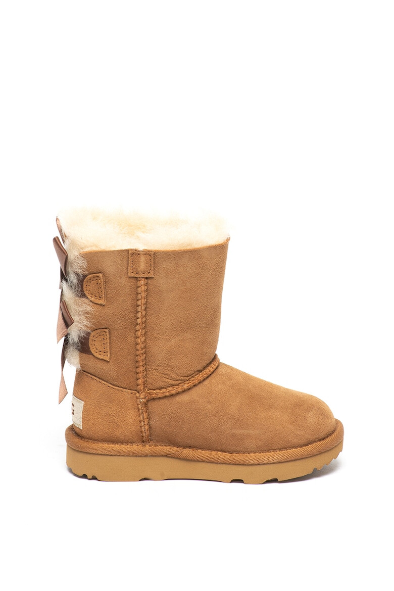 UGG Велурени боти Bailey с панделки - Pepit.bg