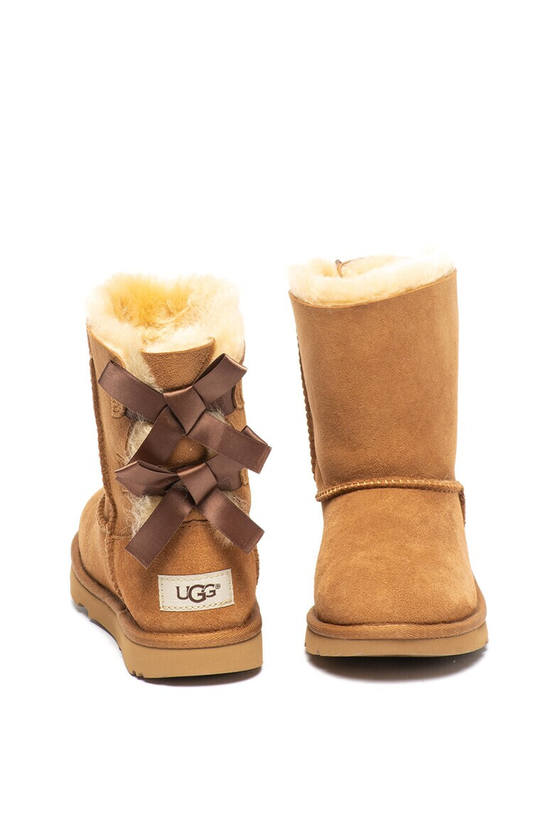 UGG Велурени боти Bailey с панделки - Pepit.bg