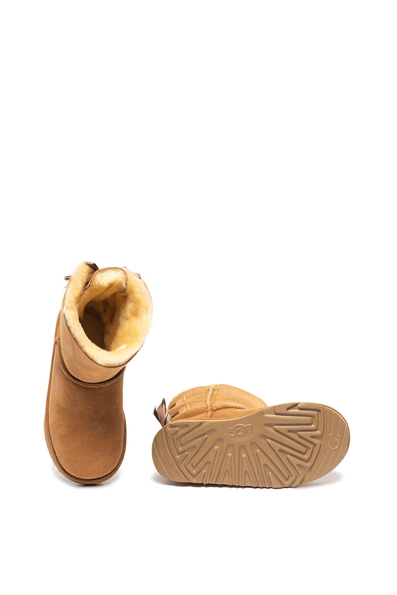 UGG Велурени боти Bailey с панделки - Pepit.bg