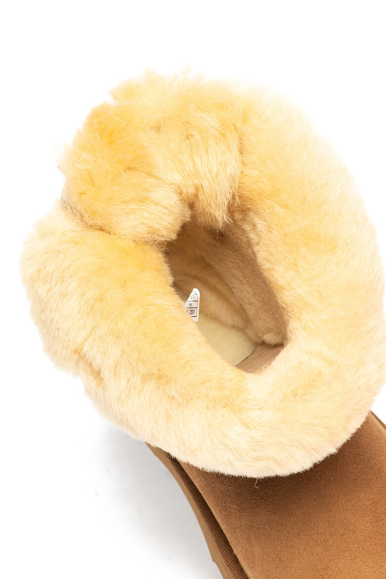 UGG Велурени боти Bailey с панделки - Pepit.bg