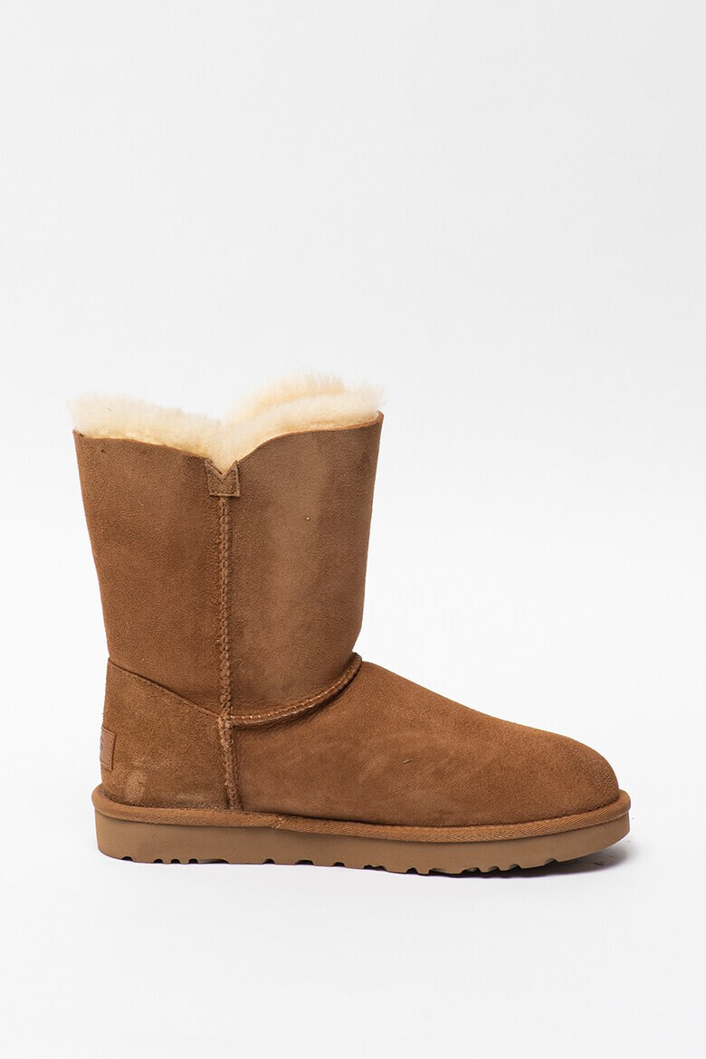UGG Велурени боти Bailey с цип - Pepit.bg