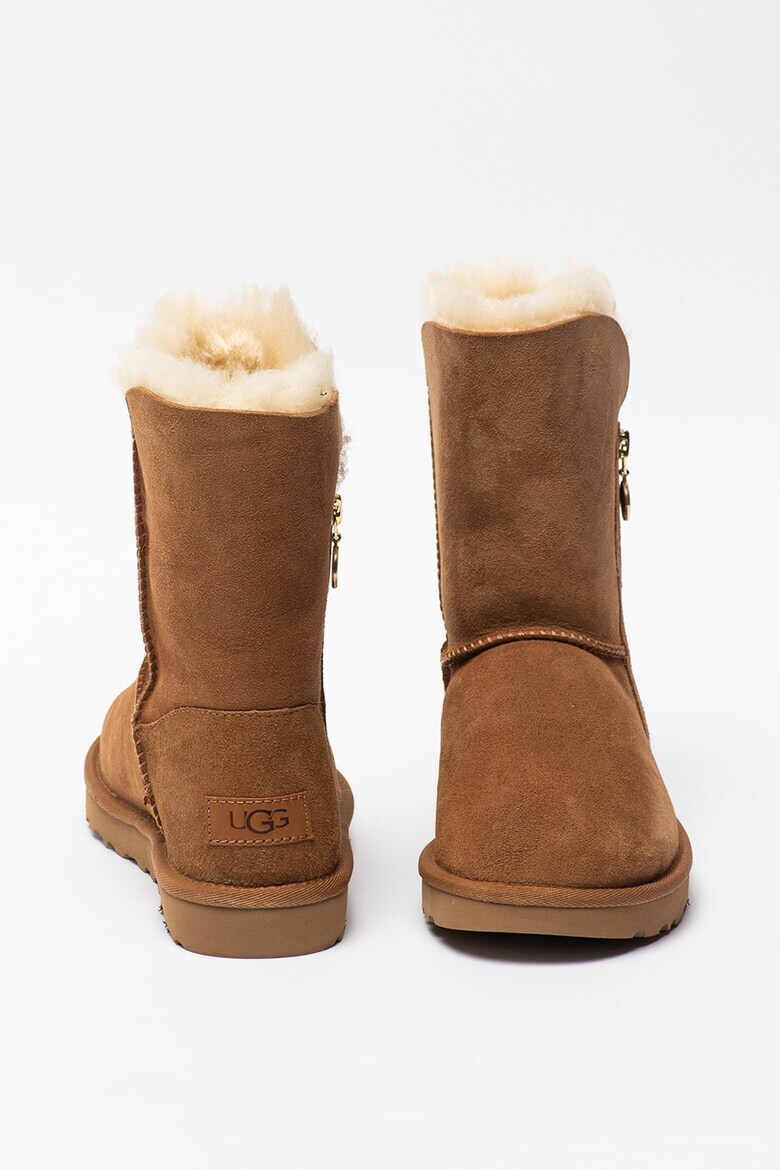UGG Велурени боти Bailey с цип - Pepit.bg