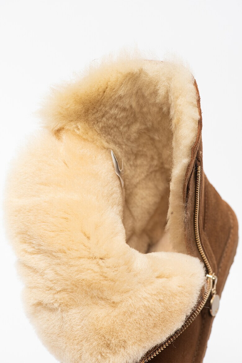 UGG Велурени боти Bailey с цип - Pepit.bg