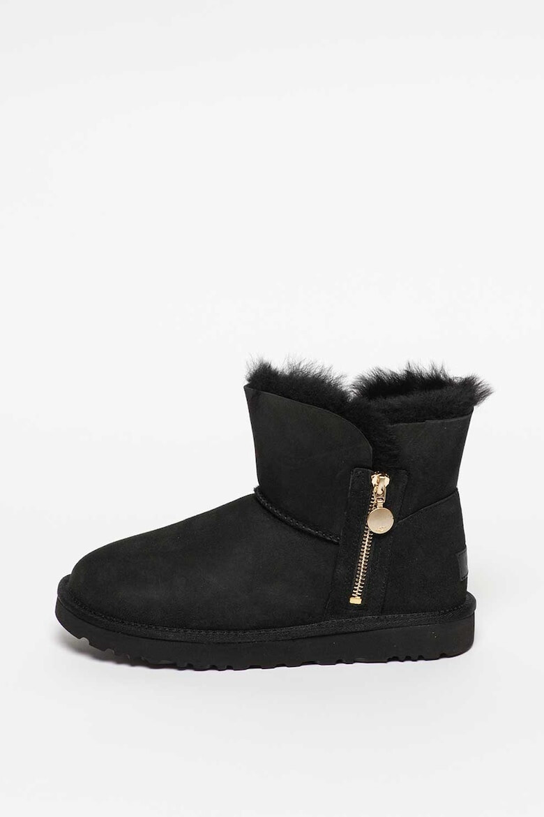 UGG Велурени боти Bailey Zip - Pepit.bg