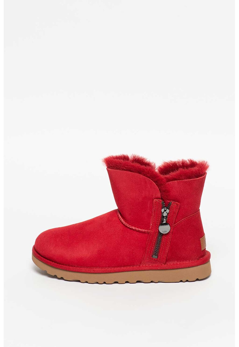 UGG Велурени боти Bailey Zip - Pepit.bg