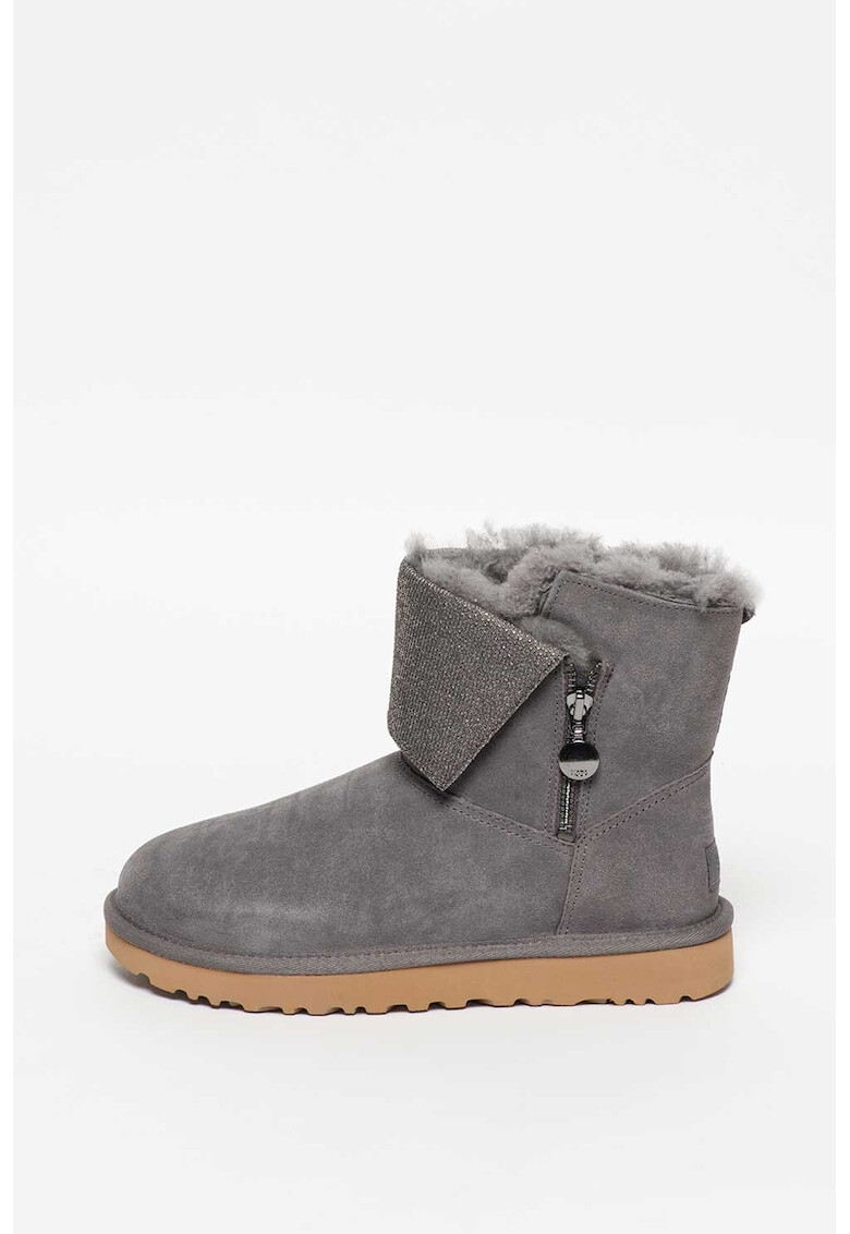 UGG Велурени боти Classic Caviar - Pepit.bg
