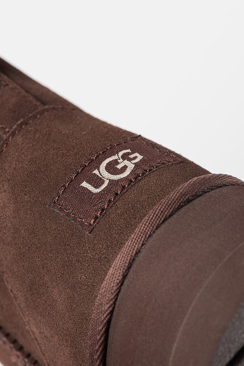 UGG Велурени боти Classic Mini - Pepit.bg