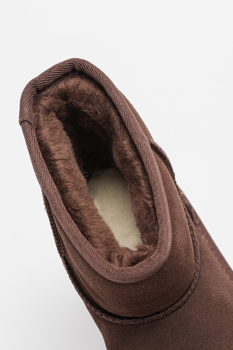 UGG Велурени боти Classic Mini - Pepit.bg