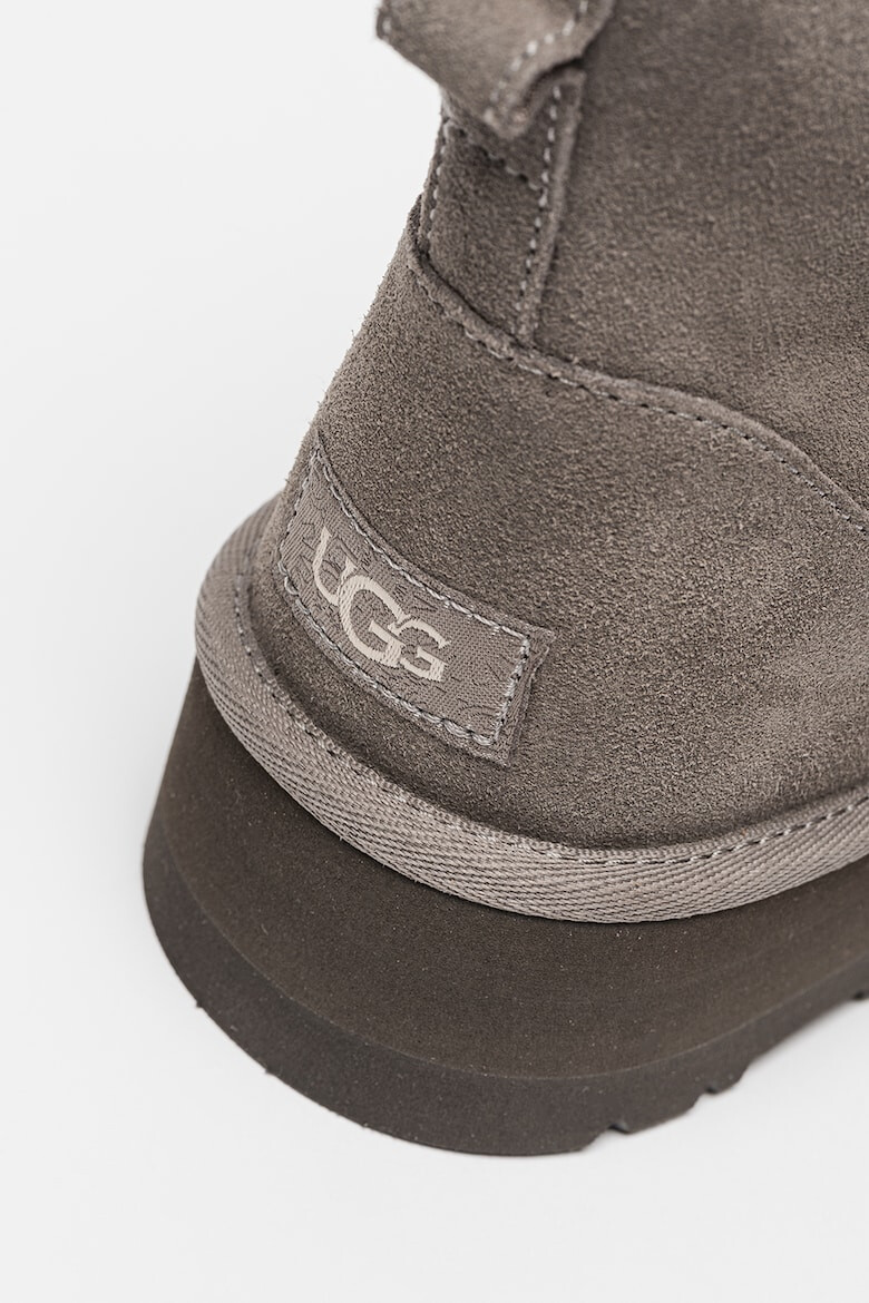 UGG Велурени боти Classic Mini - Pepit.bg