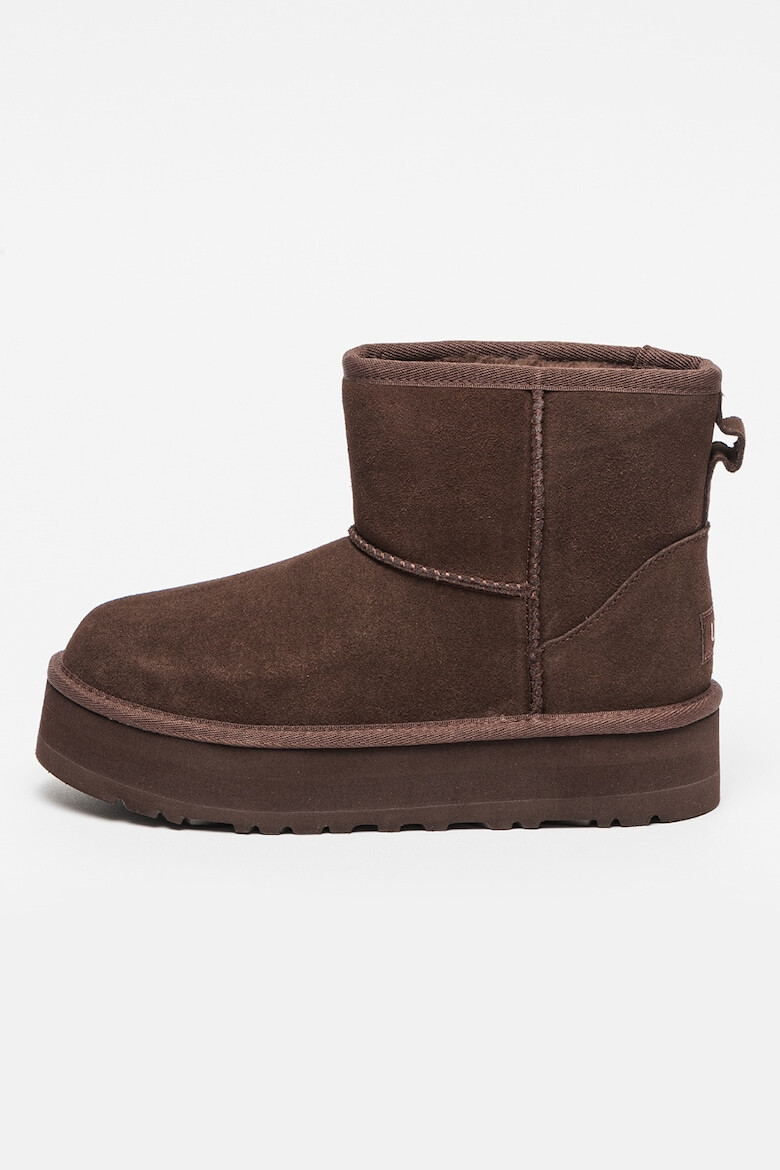 UGG Велурени боти Classic Mini - Pepit.bg