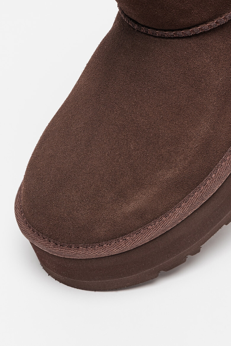 UGG Велурени боти Classic Mini - Pepit.bg