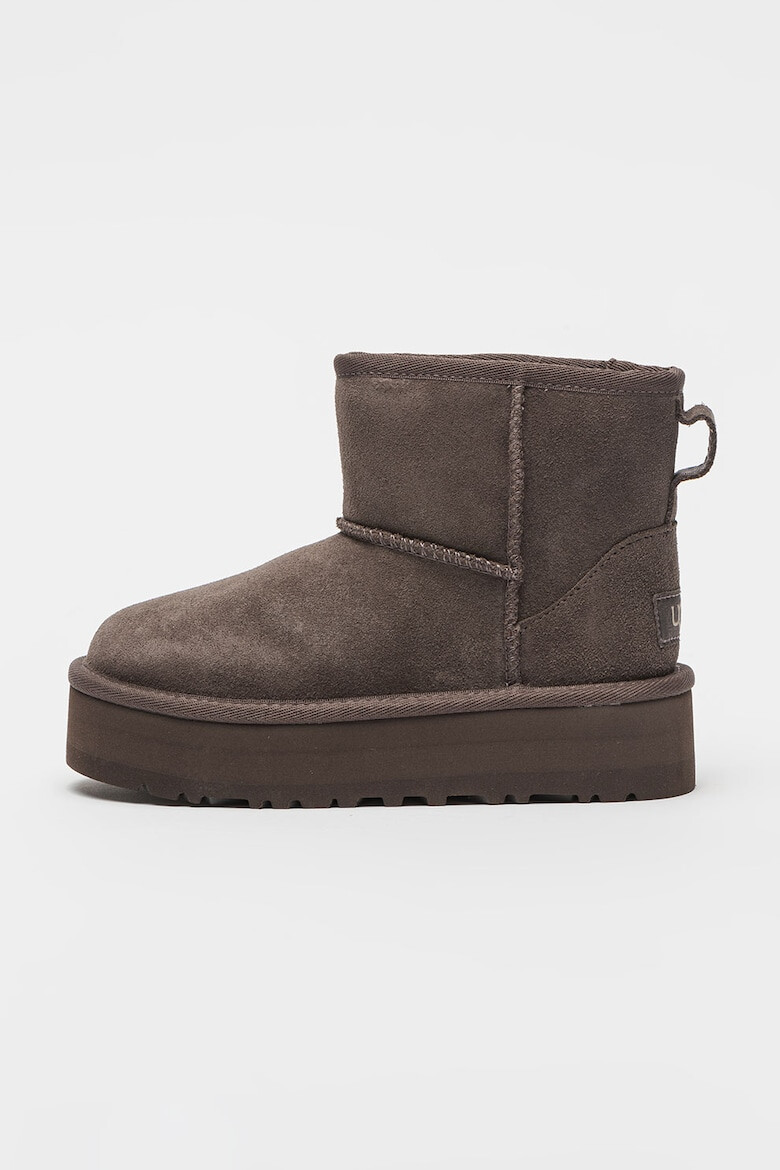 UGG Велурени боти Classic Mini - Pepit.bg