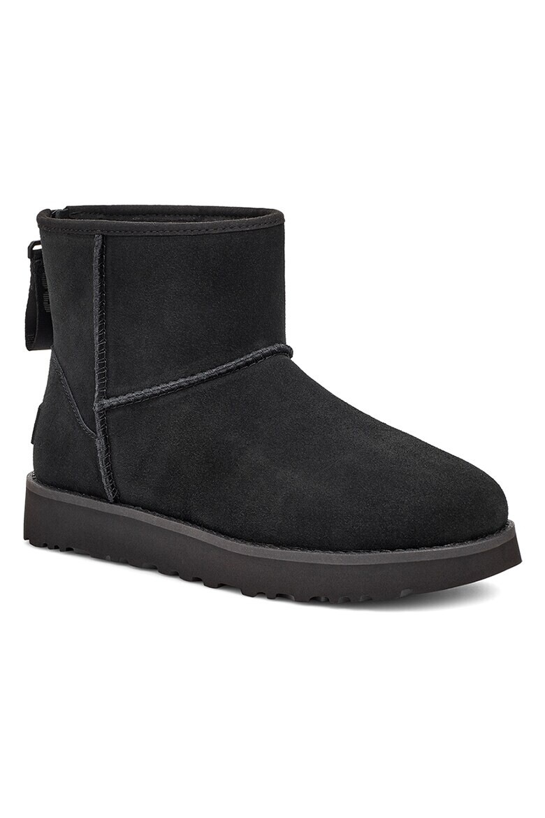 UGG Велурени боти Classic Mini - Pepit.bg